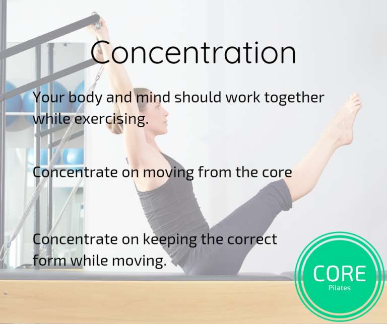 Core Pilates - Concentartion